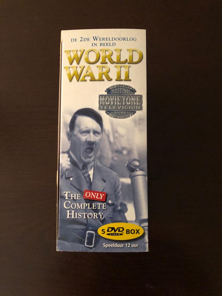 World War II: The Only Complete History - 5 DVD Box, Cd's en Dvd's, Vanaf 12 jaar, Ophalen of Verzenden, Nieuw in verpakking, Oorlog of Misdaad
