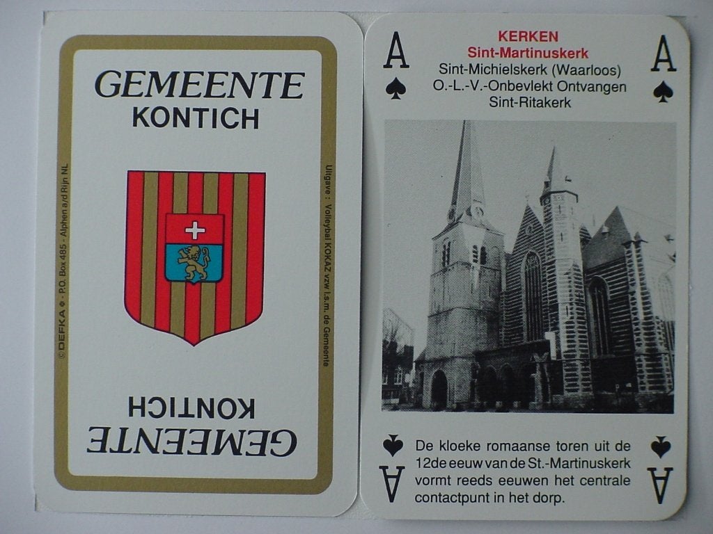 Kaart- en Kwartetspel Kontich, Ophalen of Verzenden, Nieuw, Kwartet(ten)