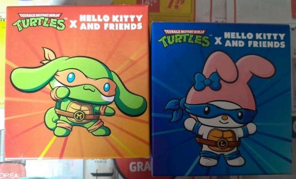 Hello Kitty x Teenage Mutant Ninja Turtles Figuur mcdonalds, Verzamelen, Poppetjes en Figuurtjes, Ophalen of Verzenden, Nieuw