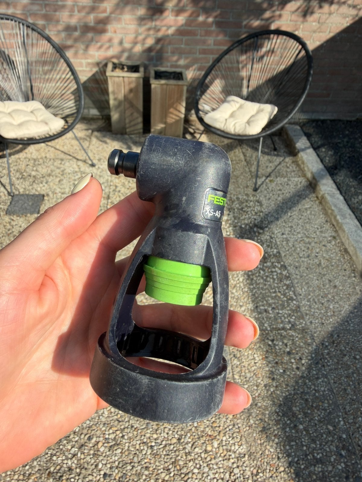 Festool Hoekaanzetstuk XS-AS, Ophalen, Gebruikt, Minder dan 600 watt