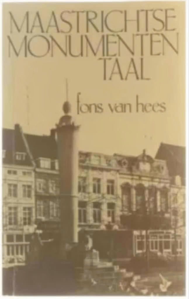 Maastrichtse monumententaal (Fons van Hees), Ophalen of Verzenden, Zo goed als nieuw
