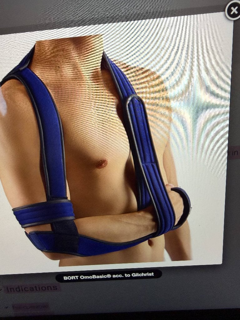 Schouder Brace OmoBasic ref 121350 maat 2, Diversen, Braces, Ophalen of Verzenden, Zo goed als nieuw