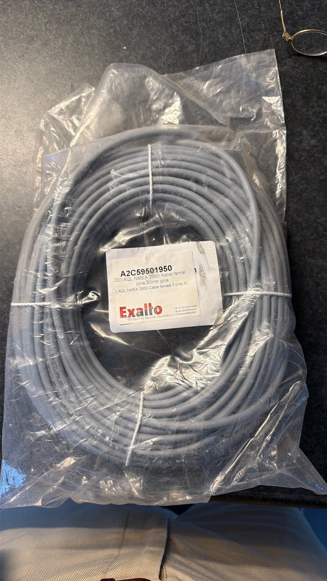 Nmea kabel 5 pins 30 meter, Ophalen of Verzenden, Nieuw