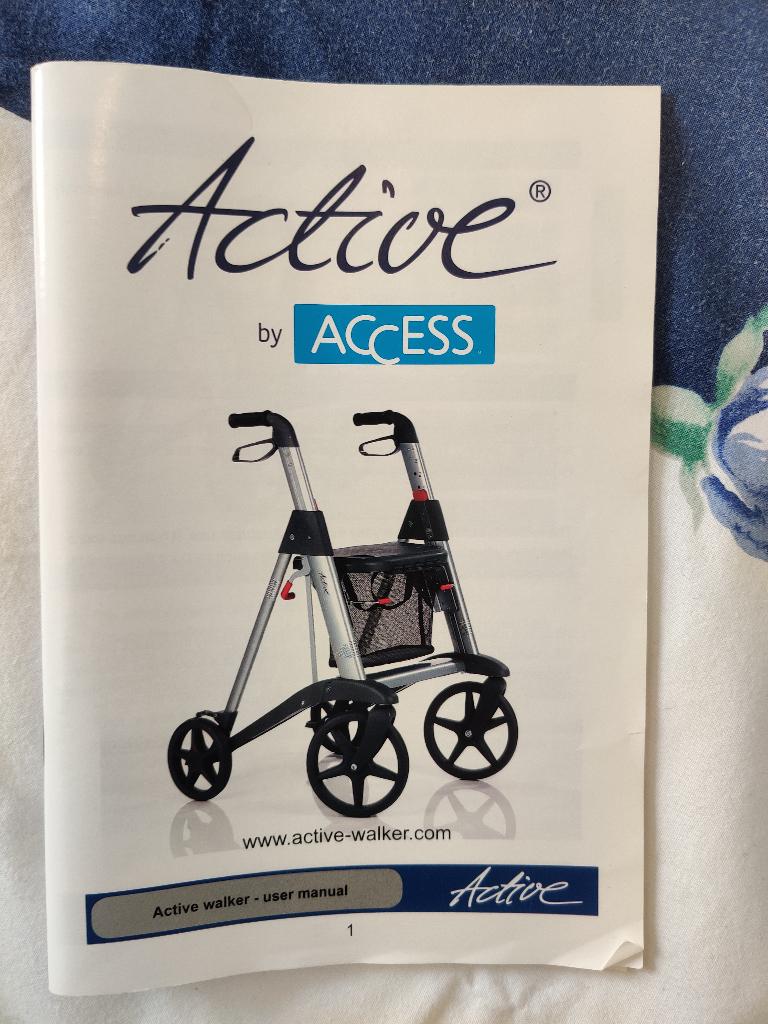Rollator, Ophalen, Opvouwbaar, Gebruikt