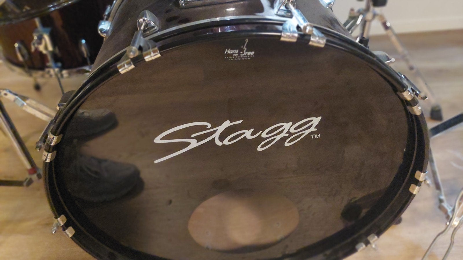 Drumstel, Muziek en Instrumenten, Drumstellen en Slagwerk, Ophalen, Gebruikt, Overige merken