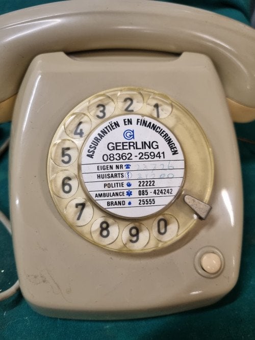 telefoon ptt t65 draaischijf, Telecommunicatie, Vaste telefoons | Niet Draadloos, Ophalen of Verzenden, 'T Olde Gre-j, Info@toldegrej.nl
