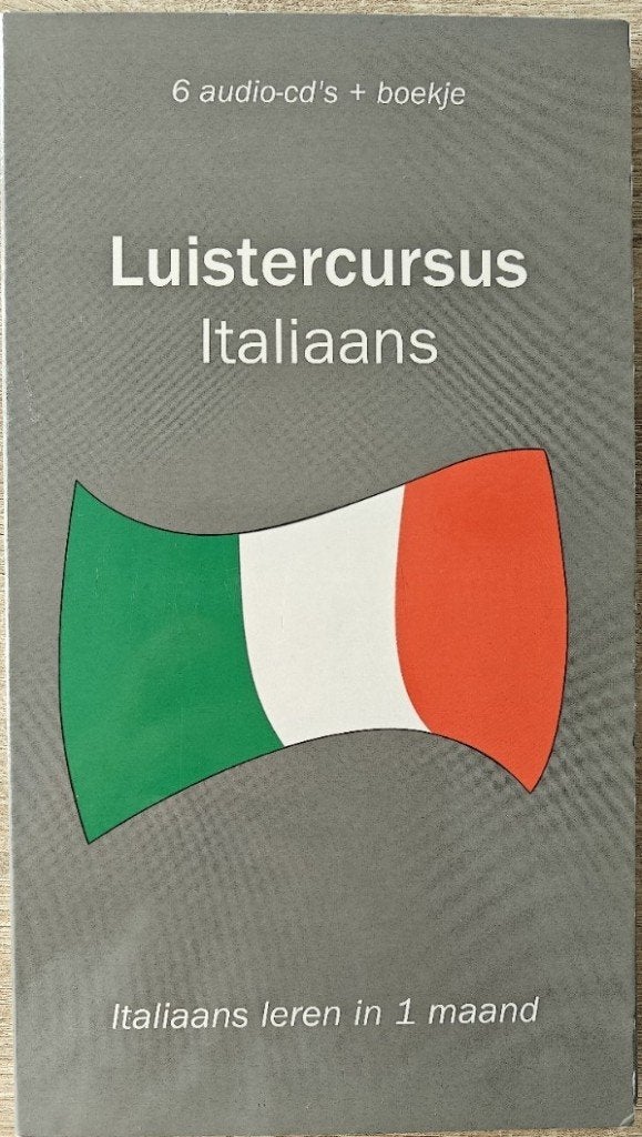 Prisma Taaltraining Luistercursus ITALIAANS + boekje., Ophalen of Verzenden, Zo goed als nieuw, Italiaans