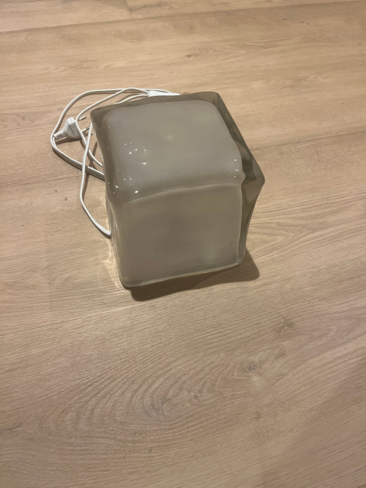 IKEA Icecube lamp - Sfeervolle tafellamp, Ophalen, Wit, IKEA, Modern
