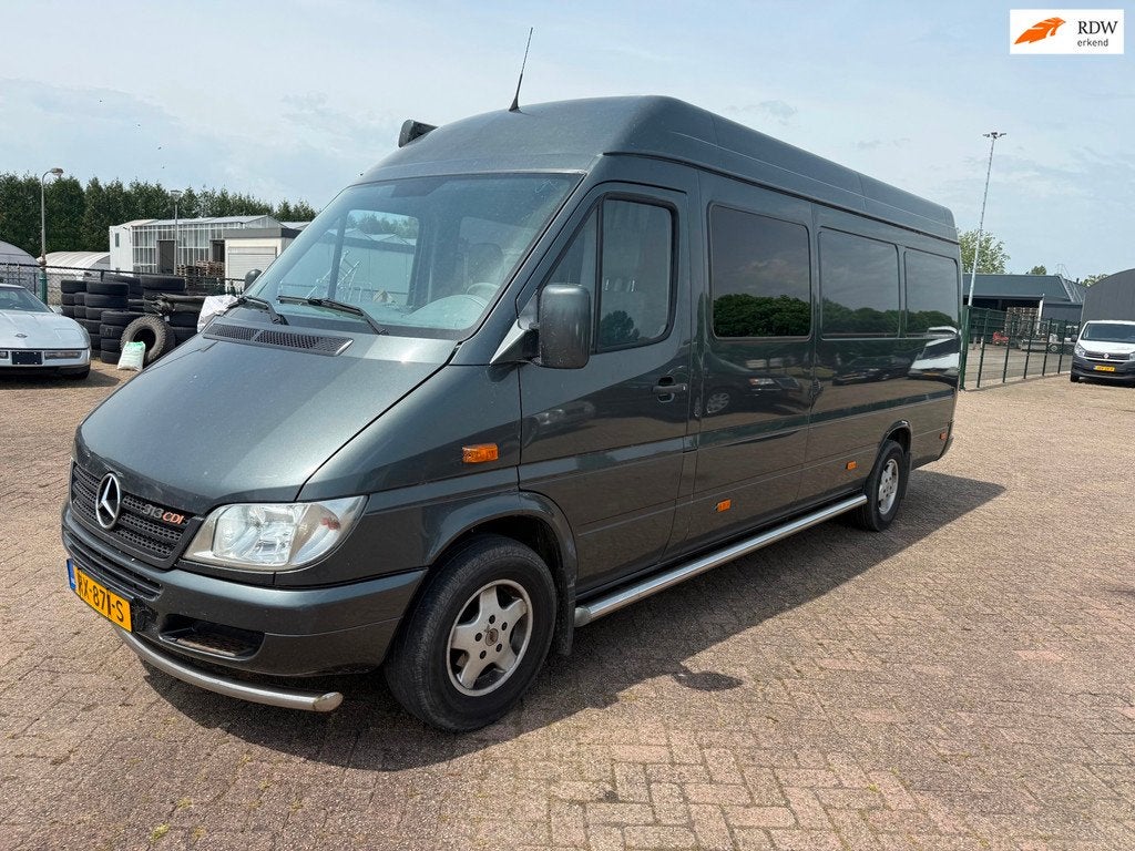 Mercedes-Benz 313 CDI C Motorsport Camper Volledig ingericht, Caravans en Kamperen, Campers, Airbags, Mercedes-Benz, Bedrijf, Tot en met 4