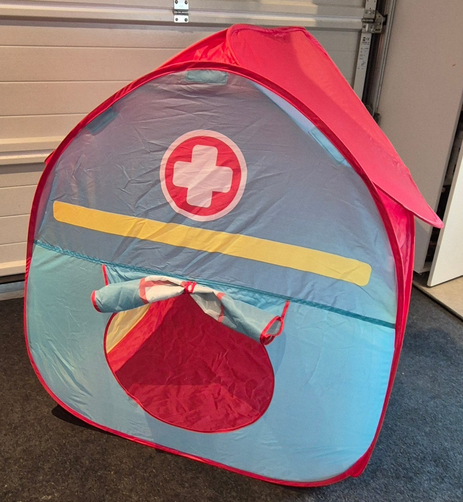 Ziekenhuis speeltent - 104 cm hoog, 90 cm breed, Ophalen of Verzenden, Zo goed als nieuw, Overige materialen