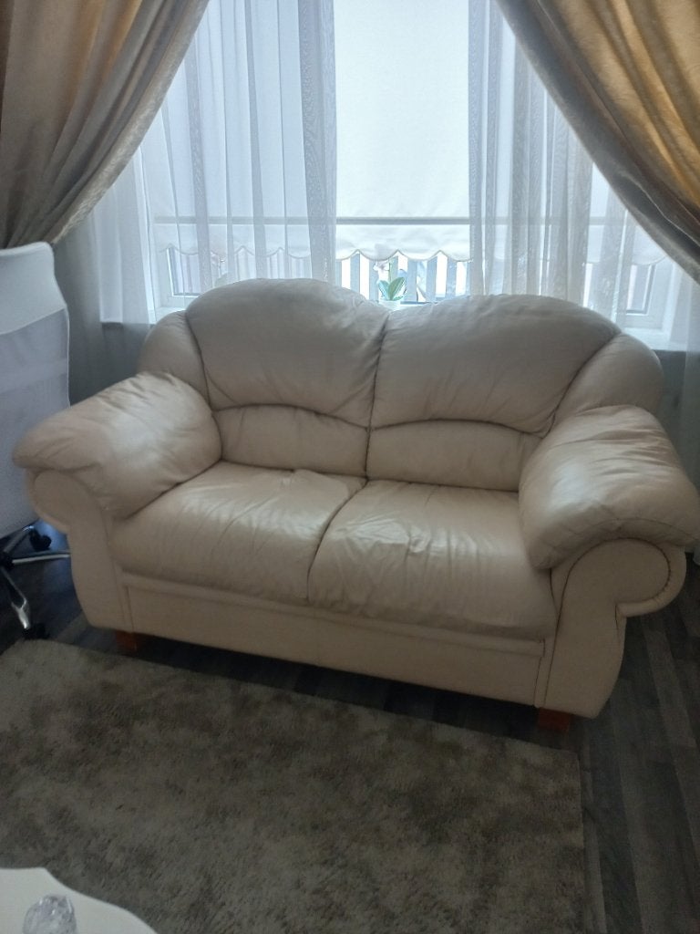 Bankstel gratis af te halen, Ophalen, Gebruikt, 75 tot 100 cm, Leer