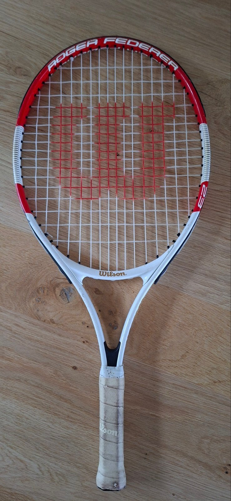 Wilson kinderen tennisracket, Sport en Fitness, Ophalen of Verzenden, Gebruikt, Racket, Wilson