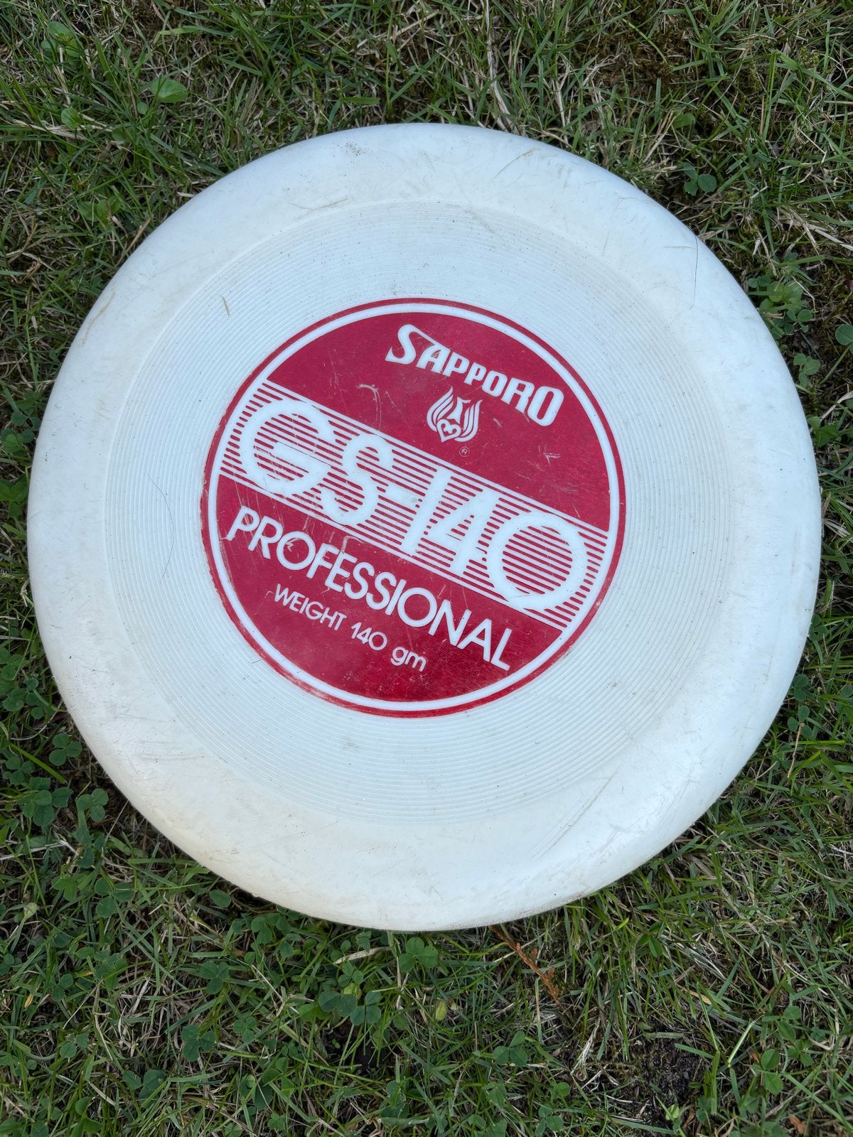 Sapporo GS-140 Professional Frisbee - 140 gram, Ophalen, Gebruikt