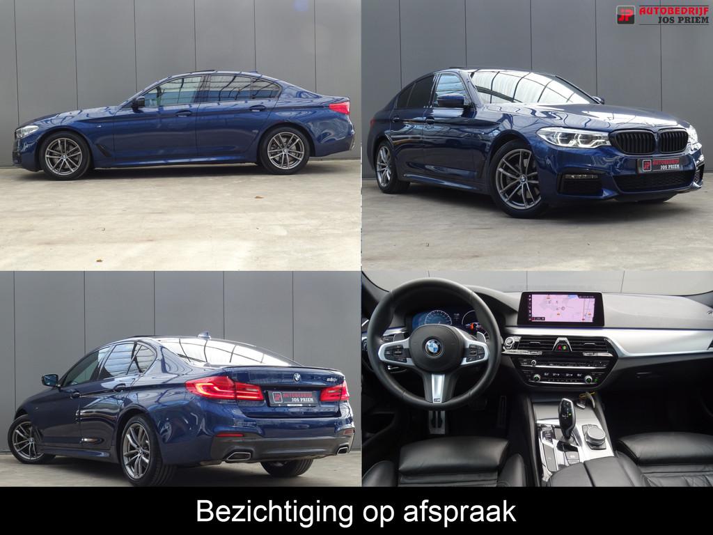 BMW 5 Serie 520i High Executive * LEER * M-PAKKET * DEALER O, Auto's, BMW, Bedrijf, Te koop, 5-Serie, ABS, Adaptieve lichten, Airbags