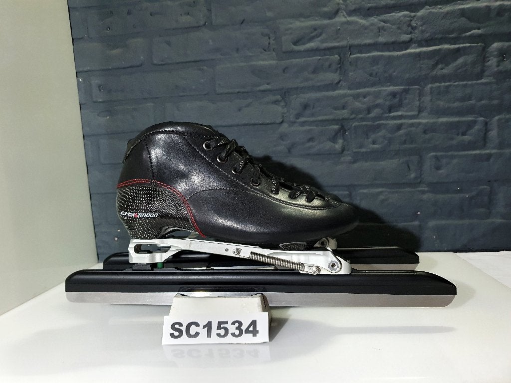 EHS Radon Chrome Klapschaatsen Klap Schaatsen Maat 38, Overige merken, Klapschaats, Verzenden, Zo goed als nieuw