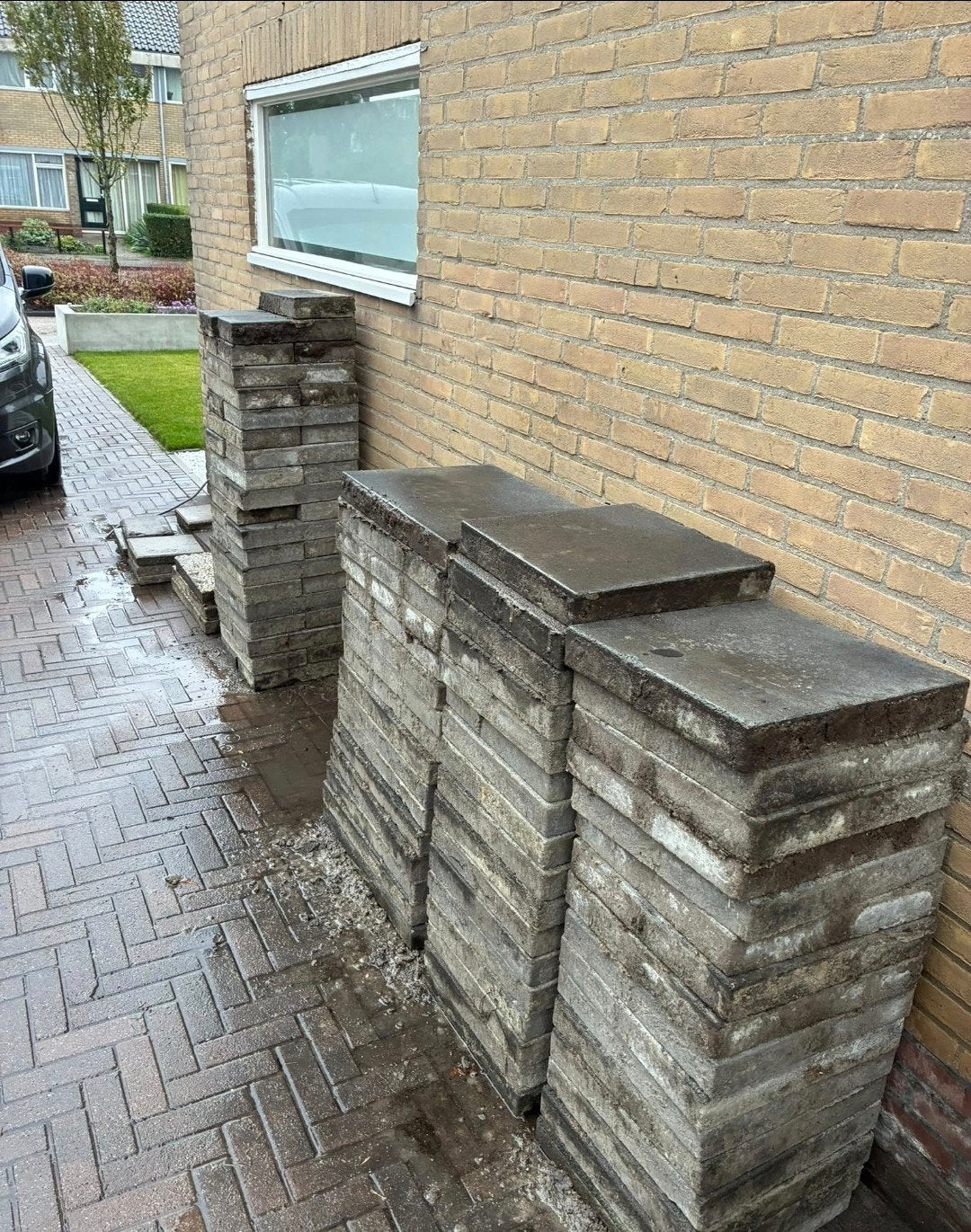 gratis tegels terras, Ophalen of Verzenden