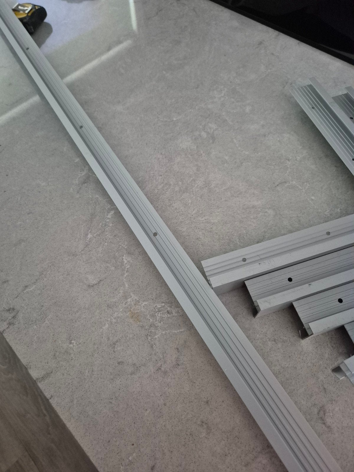 aluminium daktrim 35 x 35 mm voor EPDM afwerking, Ophalen of Verzenden, Nieuw, Aluminium