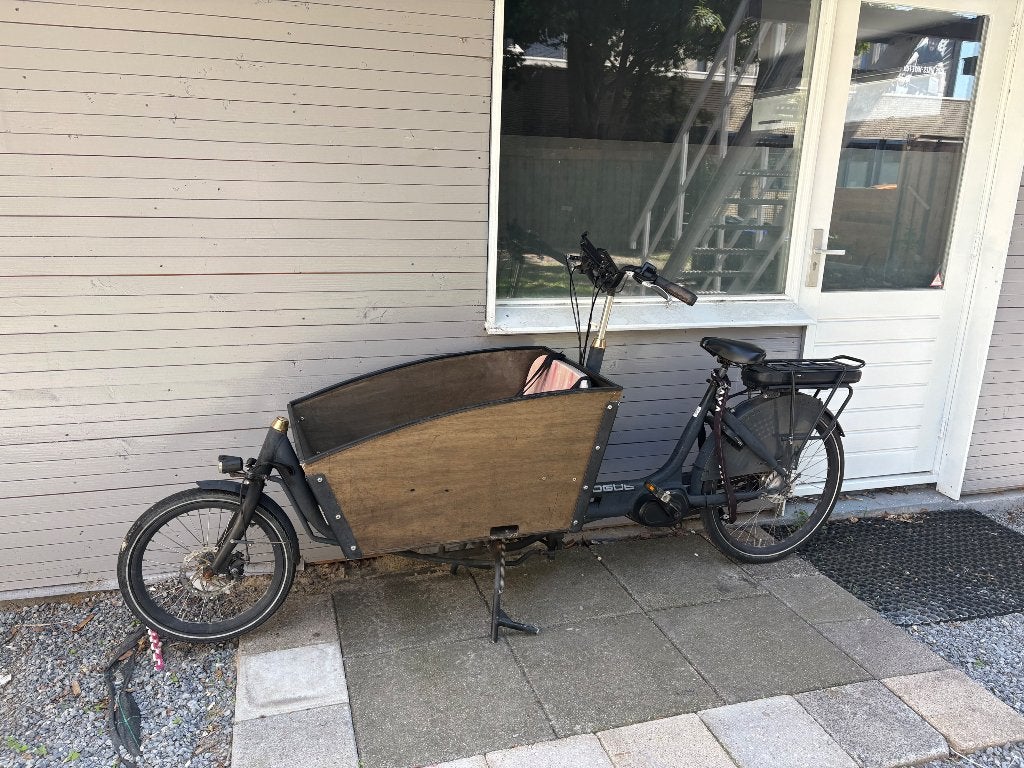 Vogue Carry 2 bakfiets, Fietsen en Brommers, Fietsen | Bakfietsen, Elektrisch, Zo goed als nieuw, 2 kinderen, Schijfrem