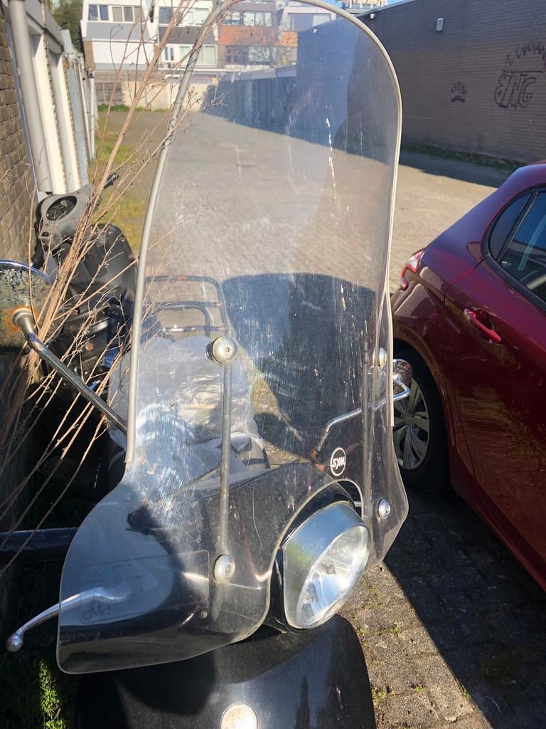 Sym Fiddle 2 Windscherm - Bescherming en stijl voor uw scoot, Ophalen of Verzenden, Gebruikt, Overige typen, SYM