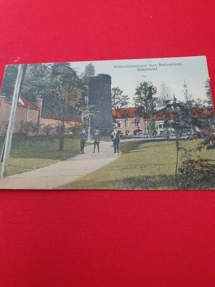 Oude Ansichtkaart Roermond Wilhelminasingel Rattentoren, Verzenden, Voor 1920, Gelopen, Limburg