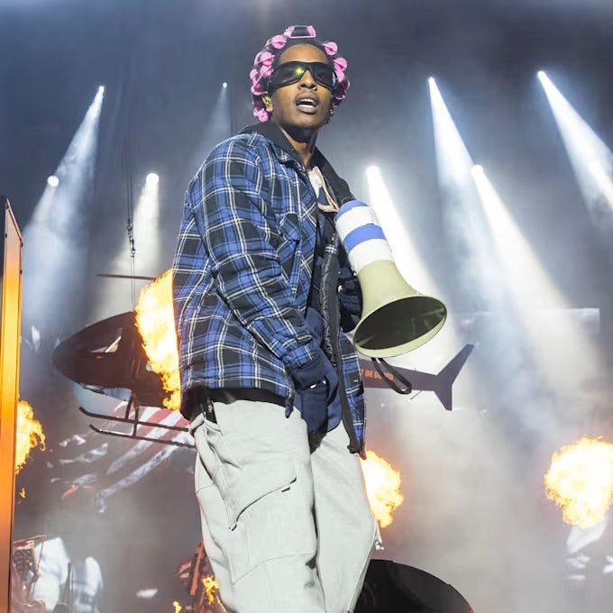 Asap Rocky zitplaatsen 2x, Twee personen, Augustus