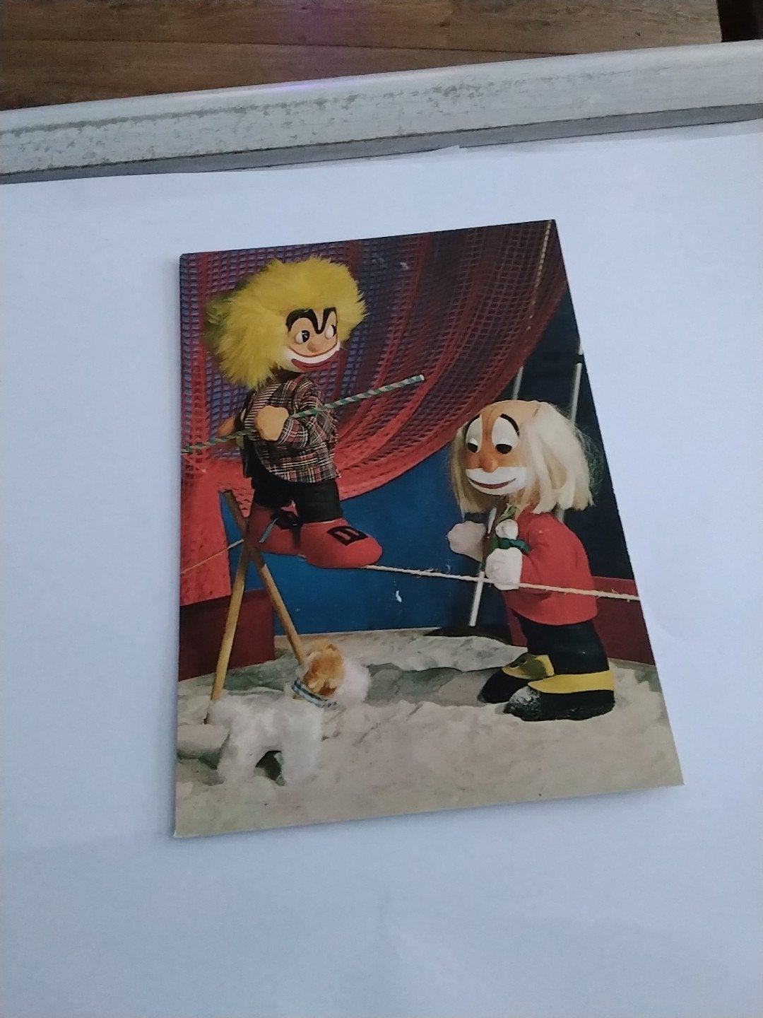 Vintage Ansichtkaart Clowns -  CIRCUS, Verzamelen, Ophalen of Verzenden