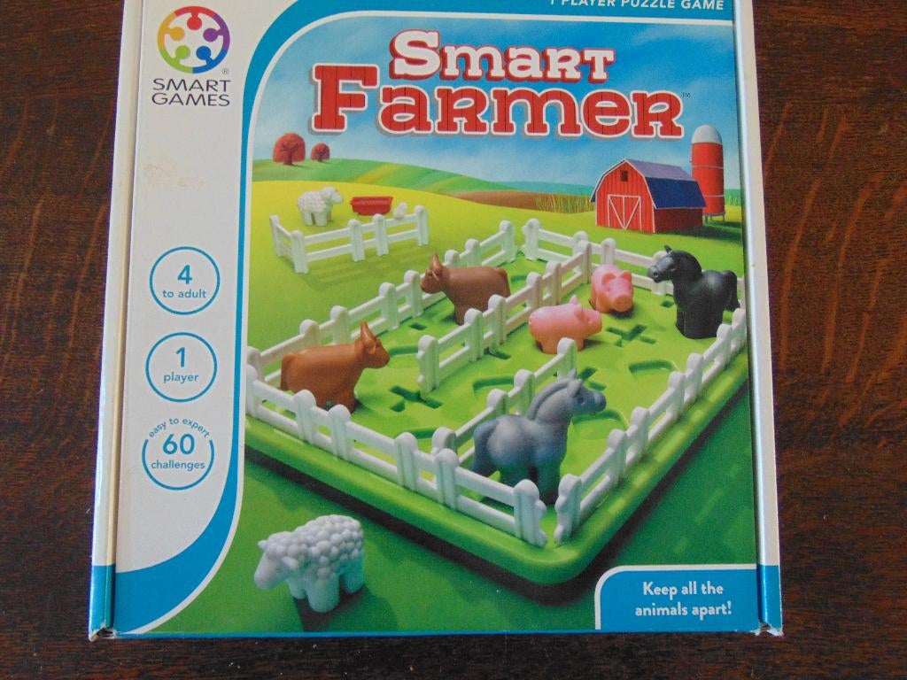 Smart Farmer Spel van Smart Games, Een of twee spelers, Ophalen of Verzenden, Zo goed als nieuw, Smart Games