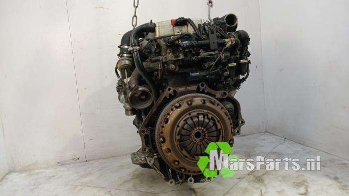 Motor van een Opel Astra, Gebruikt, -, -, Opel
