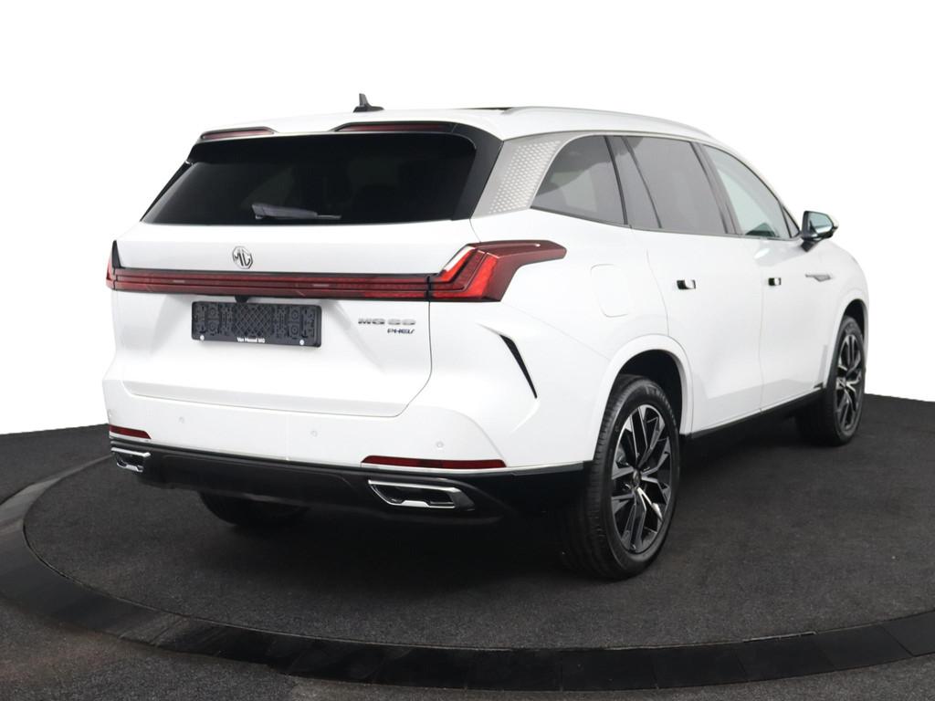 MG MGS9 1.5 Premium Plug-in Hybrid Nieuw: 7 Zitter | 100 km, Auto's, 4 cilinders, 7 stoelen, Wit, Bedrijf