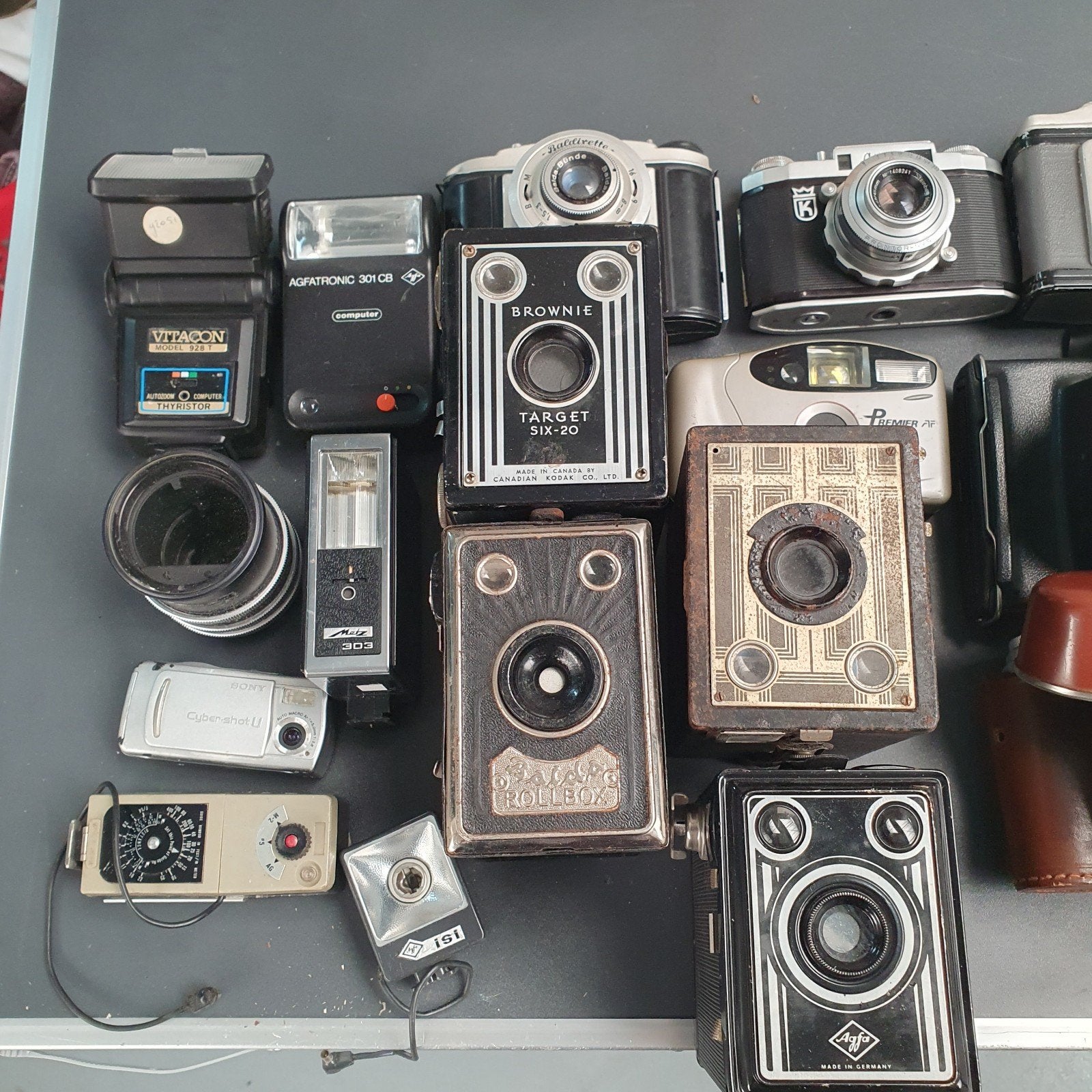 Vintage camera's - Leuk voor de hobbyist of verzamelaar, Audio, Tv en Foto, Fotocamera's Analoog, Ophalen
