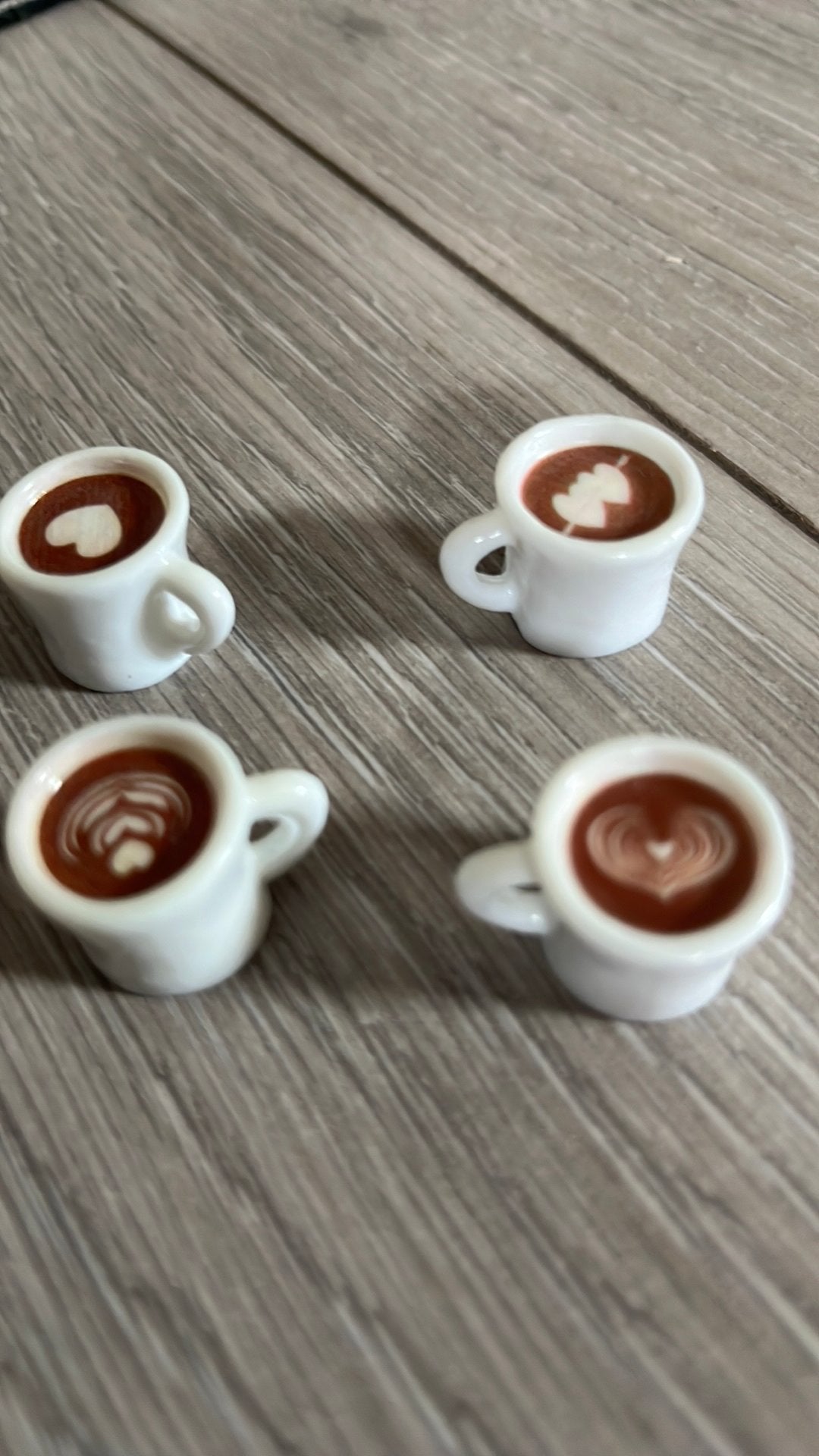 4kopjes warme drank voor bij maileg inclusief verzenden, Ophalen of Verzenden, Nieuw, Poppenhuis