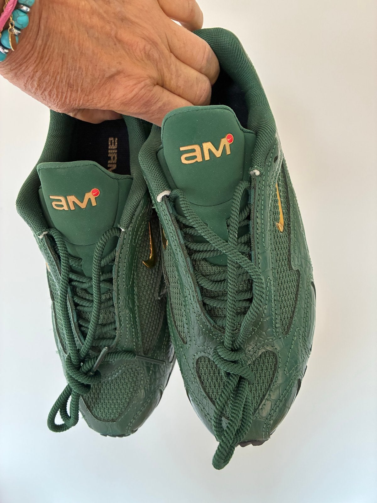 Nike Air Max sneakers - Groen, Maat 37,5, Ophalen of Verzenden, Nieuw, Groen, Sneakers of Gympen
