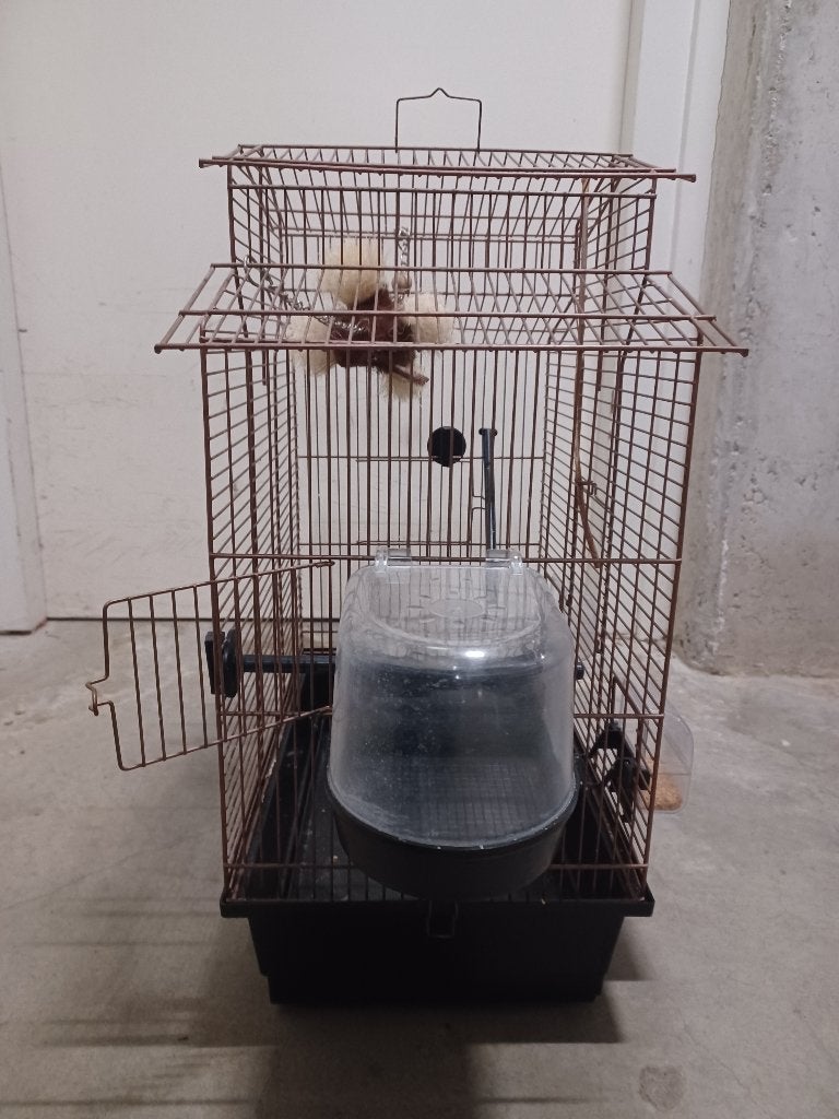 vogel huisje  voor kanaries ., Ophalen, Zo goed als nieuw
