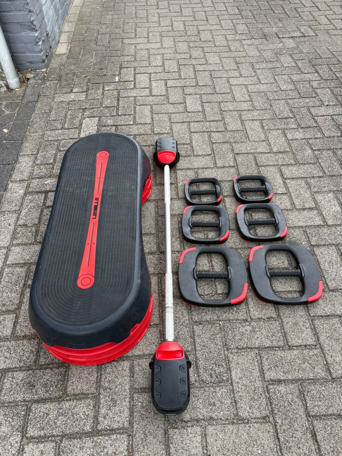 Les mills 2.0 bodypump smart set en smart step, Sport en Fitness, Gebruikt, Met step, Ophalen of Verzenden, Les mills