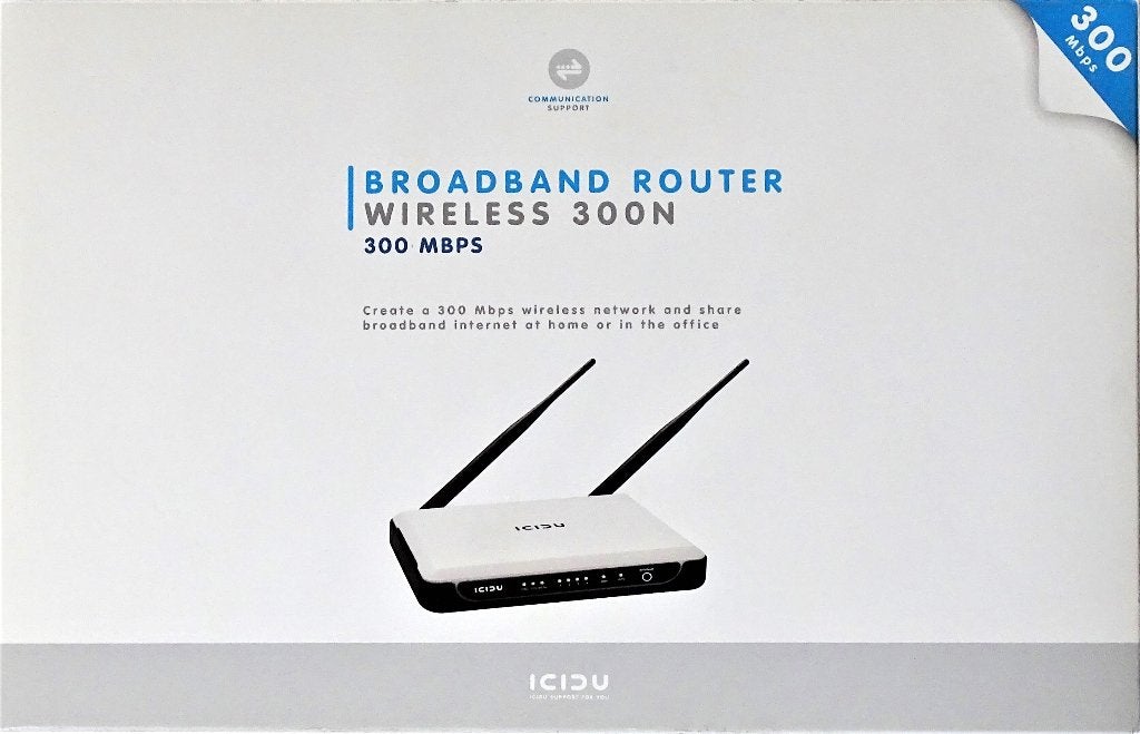 ROUTER ICIDU 300N - Lekker handig!, Ophalen of Verzenden, Nieuw, Router, ICIDU
