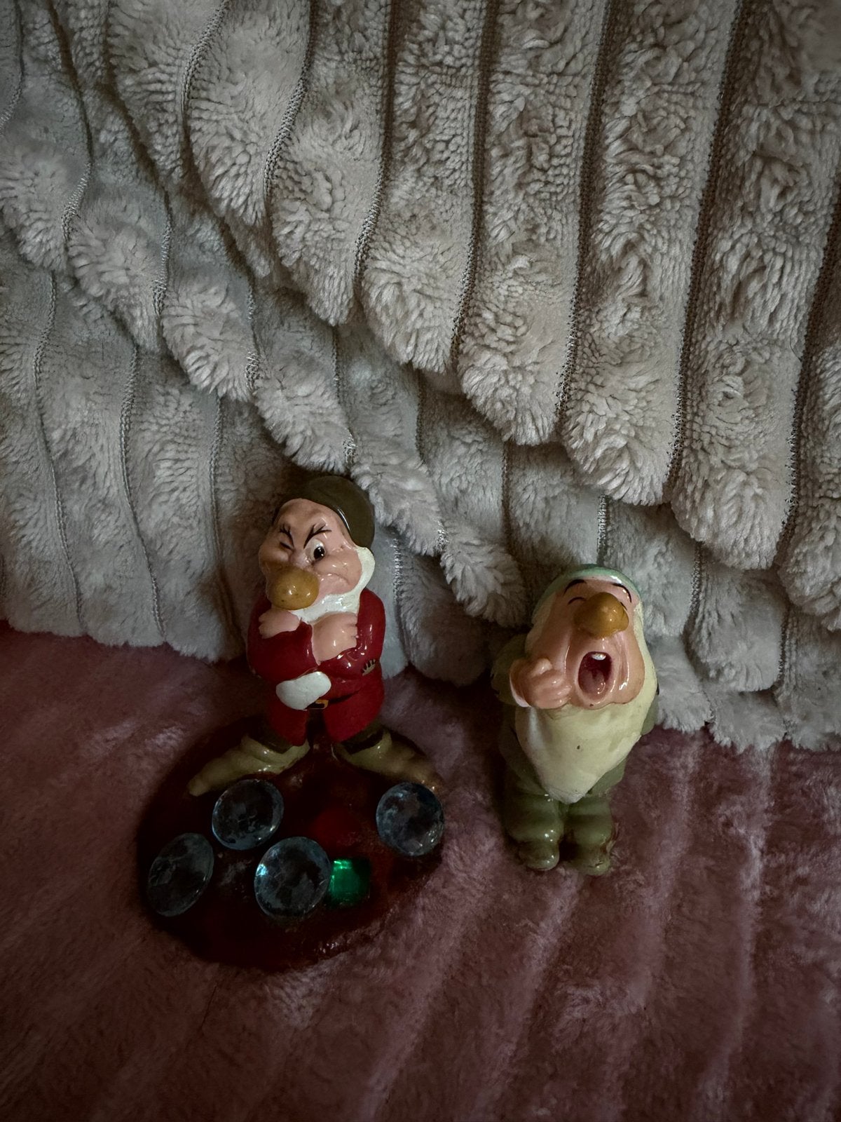 Set van 2 Sneeuwwitje en de Zeven Dwergen beeldjes, Verzamelen, Poppetjes en Figuurtjes, Ophalen of Verzenden, Gebruikt