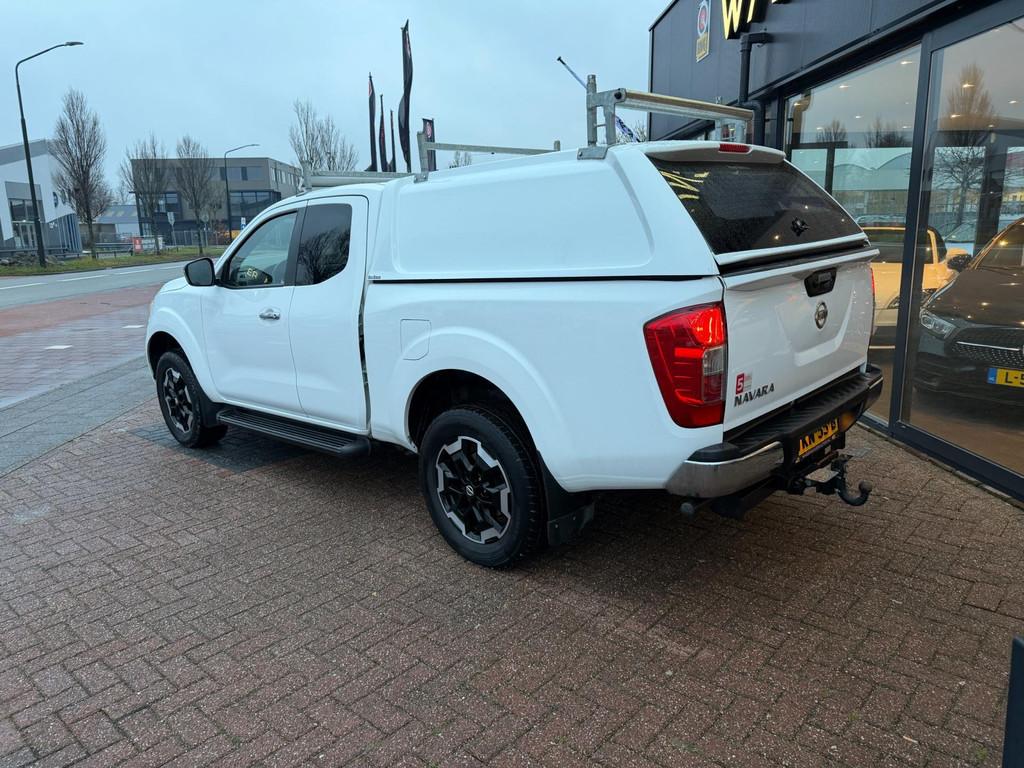 Nissan Navara 2.3 dCi N-Connecta King Cab NAVI|CAM|Cruis|NAP, Stof, Gebruikt, 4 cilinders, Bedrijf