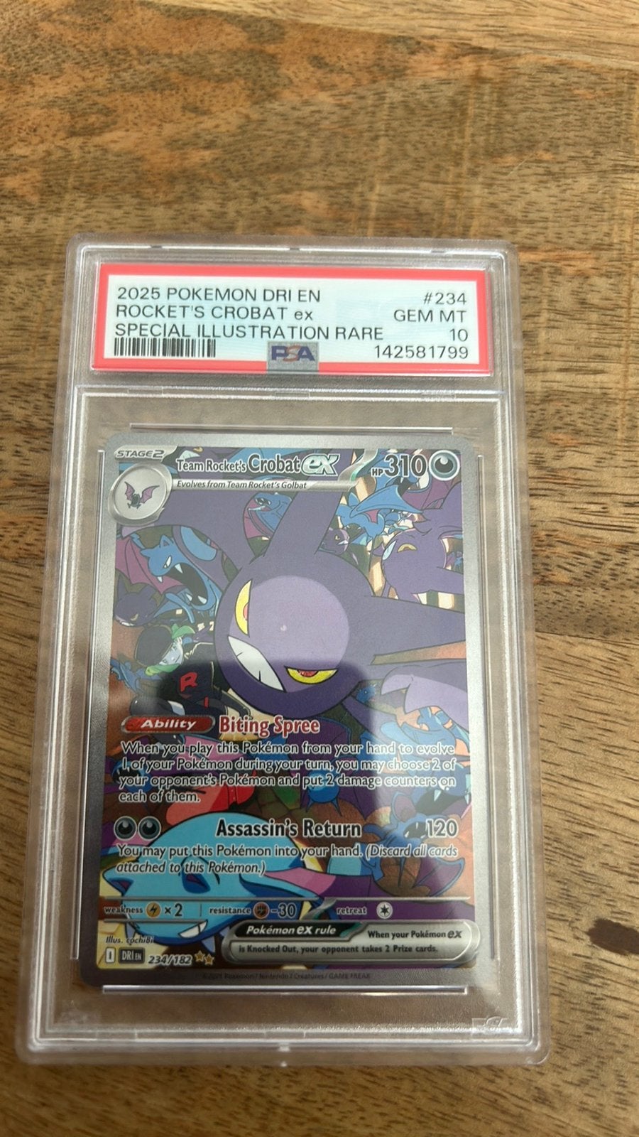 Destined rivals crobat psa 10, Ophalen, Nieuw