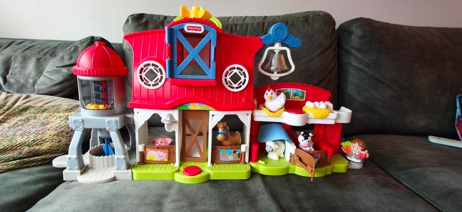 boerderij met diertjes en geluid, Kinderen en Baby's, Ophalen of Verzenden, Zo goed als nieuw