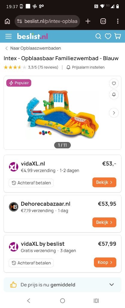 Zwembad, Tuin en Terras, Ophalen, Zo goed als nieuw, Opzetzwembad, 200 tot 400 cm