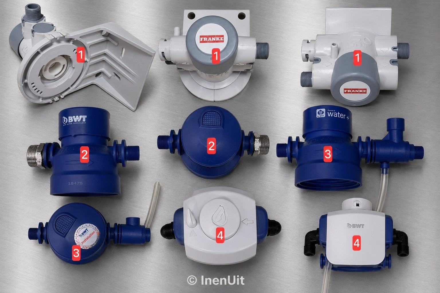 Diverse BTW  FRANKE koppen kalkfilter waterfilter systeem Br, ., Ophalen of Verzenden, Zo goed als nieuw, Bravilor