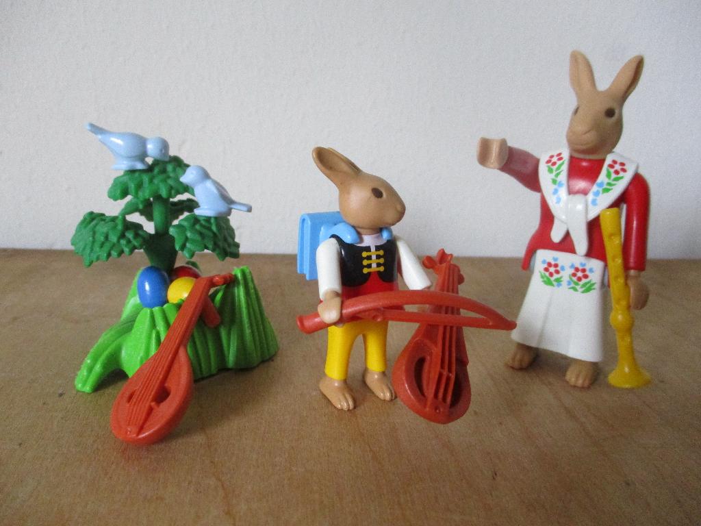 Playmobil 4456 Pasen hazen muziekles, Kinderen en Baby's, Speelgoed | Playmobil, Ophalen of Verzenden, Gebruikt, Complete set
