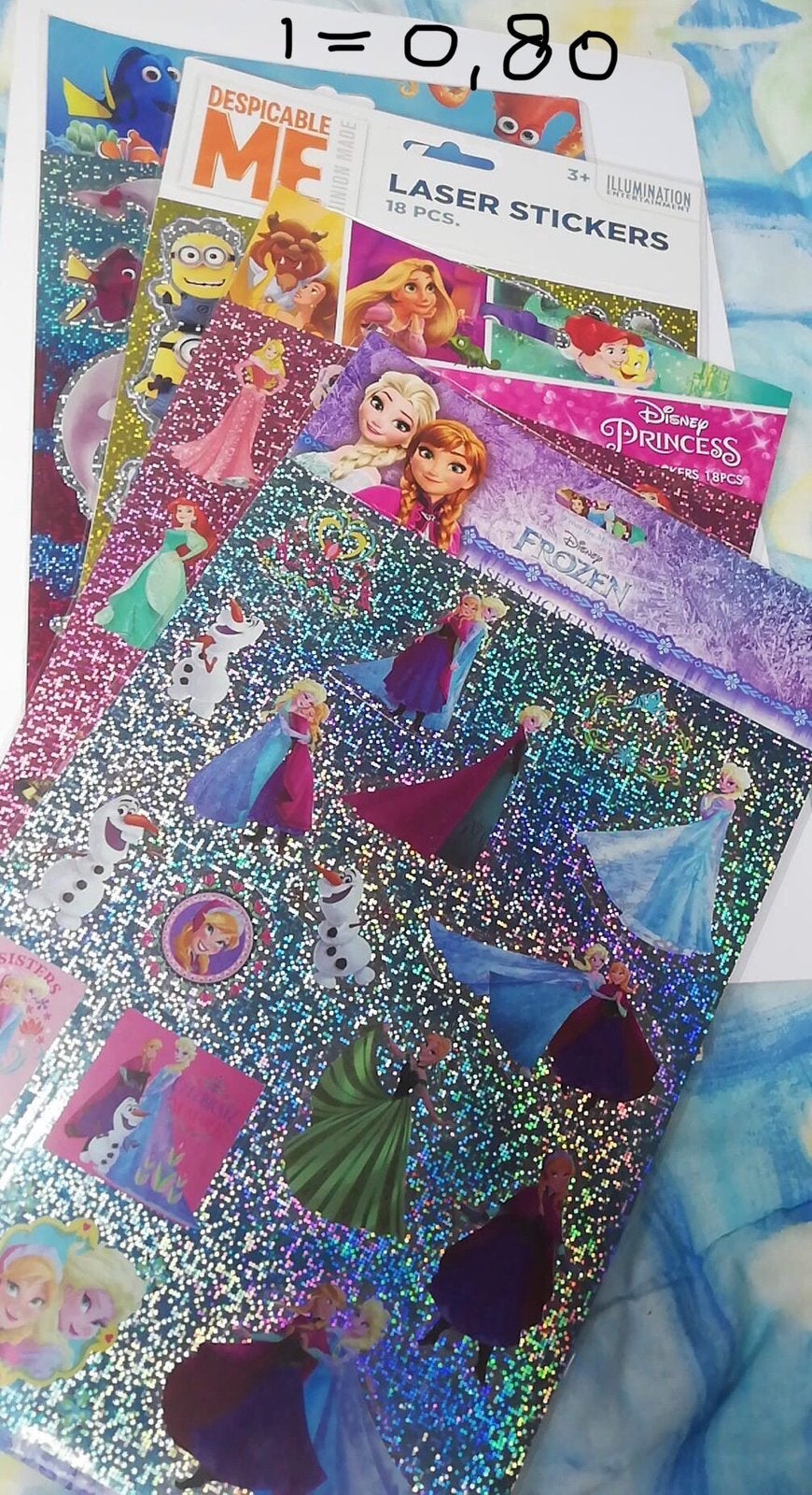 Holografische stickers en beweegbare stickers nw, Ophalen of Verzenden, Nieuw, Meerdere stickers