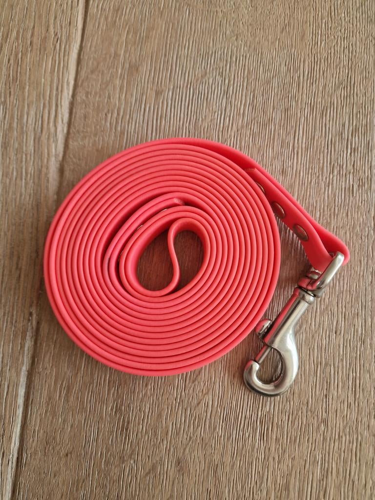 Biothane hondenriem 3 meter lang 19mm breed, Ophalen of Verzenden, Zo goed als nieuw, Hondenriem