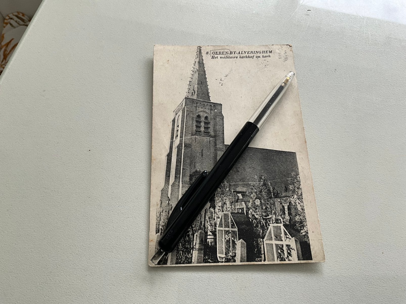Unieke WOI-periode  Oeren-Alveringem handgeschreven  1920, Ophalen of Verzenden