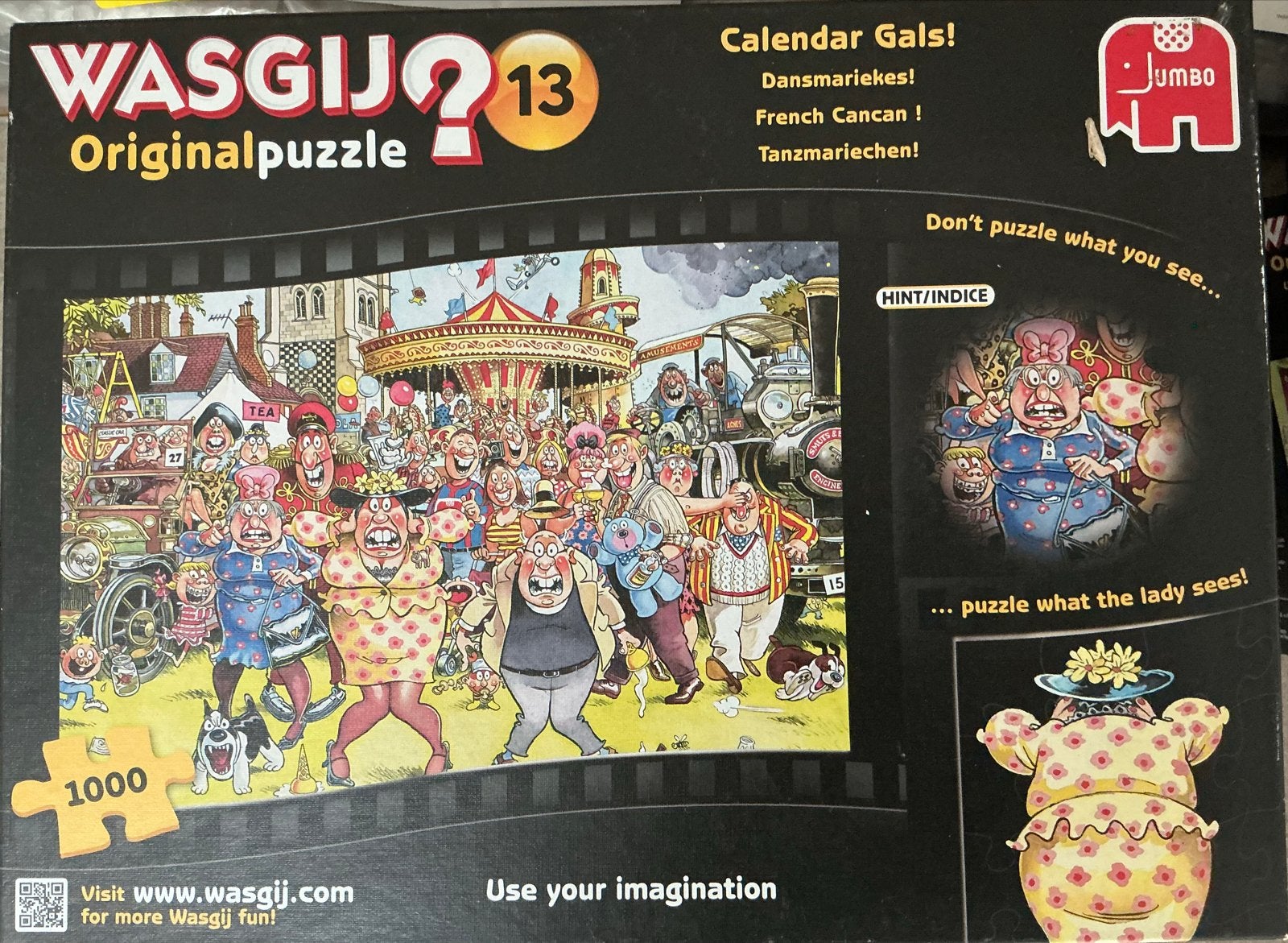 Wasgij Puzzels - Diverse Edities (1000 stukjes), Ophalen of Verzenden, 500 t/m 1500 stukjes, Gebruikt, Legpuzzel