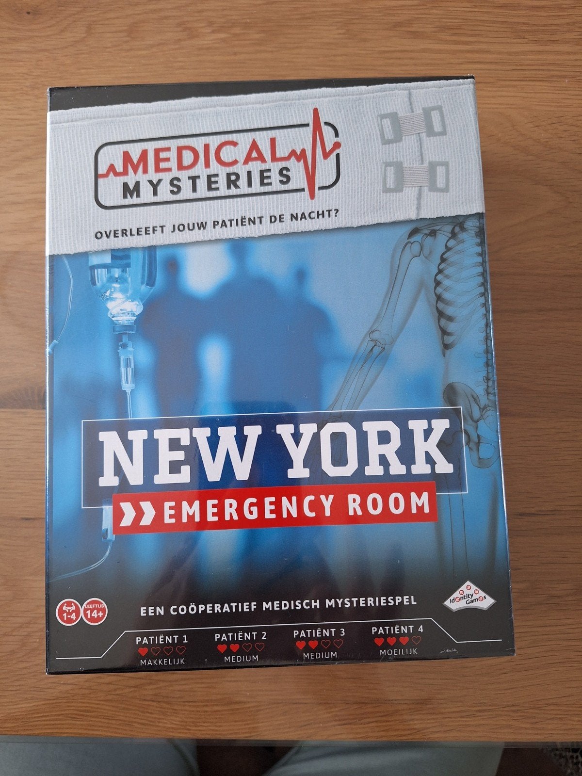 Medical Mysteries: New York Emergency Room Coöperatief spel, Een of twee spelers, Ophalen of Verzenden, Nieuw, Identity Games