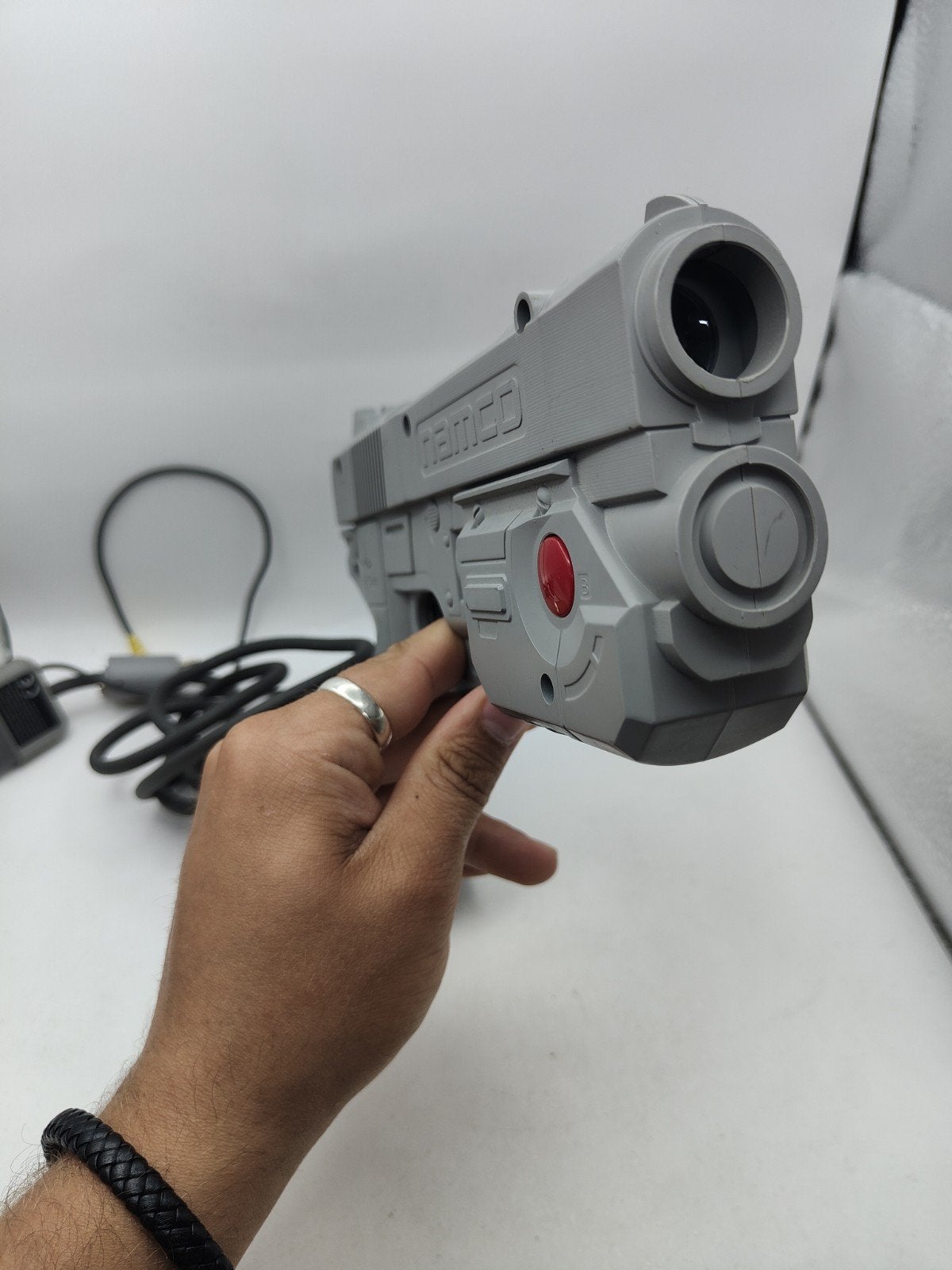 Namco GunCon G-Con 45 Light Gun voor PS1, Spelcomputers en Games, Games | Sony PlayStation 1, Gebruikt, 1 speler, Ophalen of Verzenden