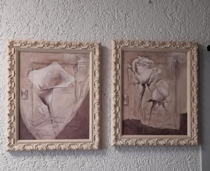 2 x mooie lijsten 50 x 60 cm 22.50 p.s, Huis en Inrichting, Woonaccessoires | Lijsten, Ophalen of Verzenden, Zo goed als nieuw