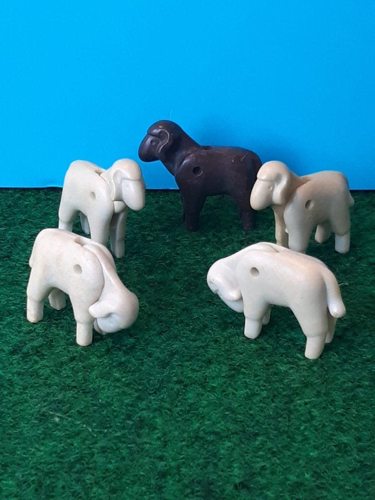 Vintage Playmobil Schapen, Ophalen of Verzenden, Gebruikt